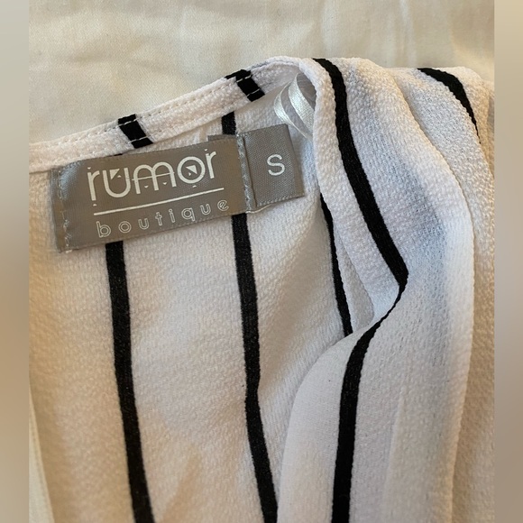 Black & White Romper | LF | Small | Like New - Picture 9 of 11